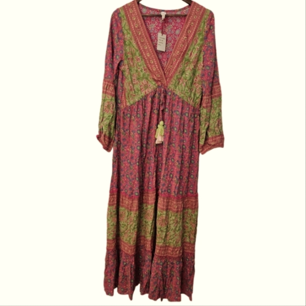 Anthropologie Cloud Nine Maxi Dress x Raga M NWT